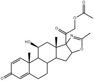 Deflazacort Struktur