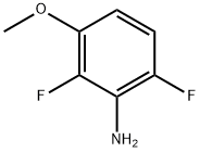 Benzenamine, 2,6-difluoro-3-methoxy- (9CI) Structure