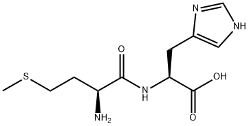 H-MET-HIS-OH Structure