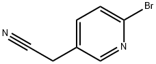 (6-溴-吡啶-3-基)-乙腈, 144873-99-4, 结构式
