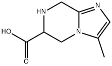 Imidazo[1,2-a]pyrazine-6-carboxylic acid, 5,6,7,8-tetrahydro-3-methyl- (9CI) Structure