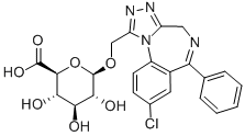 1-Hydroxy Alprazolam b-D-Glucuronide|1-Hydroxy Alprazolam b-D-Glucuronide