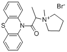 propyromazine bromide Struktur