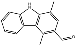 1,4-DIMETHYL-3-FORMYLCARBAZOLE Struktur