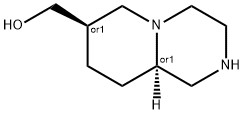 ((7S,9AS)-OCTAHYDRO-1H-PYRIDO[1,2-A]PYRAZIN-7-YL)METHANOL 结构式