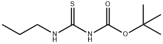 Carbamic acid, [(propylamino)thioxomethyl]-, 1,1-dimethylethyl ester (9CI) Struktur