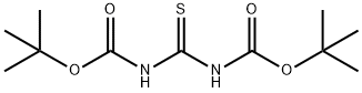 N,N′-Bis-tert-butoxycarbonylthiourea Structure