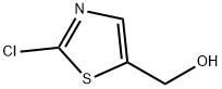 (2-クロロ-1,3-チアゾール-5-イル)メタノール 化学構造式