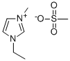 1-エチル-3-メチルイミダゾリウムメタンスルホン酸塩 化学構造式