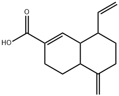 3,4,4a,5,6,7,8,8a-Octahydro-5-methylene-8-vinyl-2-naphthoic acid 结构式