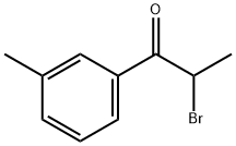 2-bromo-3-methylpropiophenone  Struktur