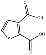 Thiophene-2,3-dicarboxylicacid Structure