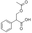 アセチルトロパ酸 化学構造式