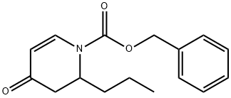 BENZYL 2-N-PROPYL-4-OXO-3,4-DIHYDROPYRIDINE-1(2H)-CARBOXYLATE Struktur