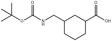 145149-55-9 3-(tert-Butoxycarbonylamino-methyl)-cyclohexanecarboxylic acid