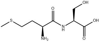 N-L-メチオニル-L-セリン 化学構造式