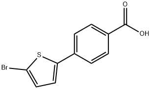 4-(5-Bromothiophen-2-yl)benzoic acid Struktur