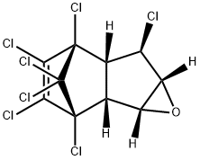 (+)-TRANS-HEPTACHLOREPOXIDE 化学構造式