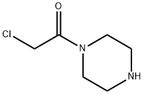 1-(2-CHLORO-ACETYL)-PIPERAZINE HCL Struktur