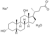 一水脱氧胆酸钠,145224-92-6,结构式