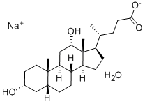 DEOXYCHOLIC ACID SODIUM SALT MONOHYDRATE Structure