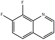 7,8-Difluoroquinoline, 145241-76-5, 结构式