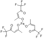 三氟乙酰丙酮铁, 14526-22-8, 结构式