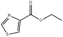 チアゾール-4-カルボン酸エチル 化学構造式