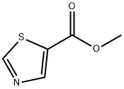 Methyl 5-thiazolecarboxylate Struktur