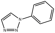 1-(フェニル)-1H-1,2,3-トリアゾール 化学構造式