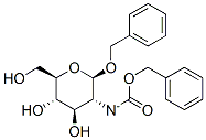 B-BENZYL-N-CBZ-D-GLUCOSAMINIDECRYSTALLIN E 结构式