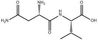 H-ASN-VAL-OH Struktur