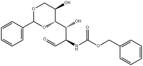 4,6-O-亚苄基苯酞-N-cbz-氨基葡萄糖, 14534-82-8, 结构式