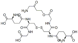glutathione glycylethyl ester Structure