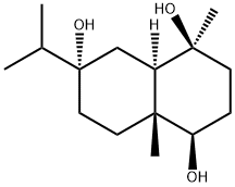 1,4,7-EUDESMANETRIOL, 145400-02-8, 结构式