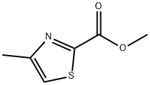 METHYL 4-METHYLTHIAZOLE-2-CARBOXYLATE Struktur