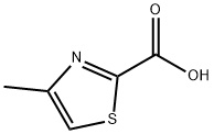 4-甲基噻唑-2-羧酸, 14542-16-6, 结构式
