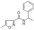 145441-01-6 3-Isoxazolecarboxamide, 5-methyl-N-(1-phenylethyl)-, (+-)-