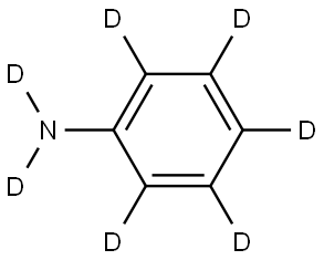 氘代苯胺,14545-23-4,结构式