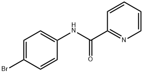 N-(4-bromophenyl)picolinamide 化学構造式