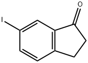 6-Iodo-1-Indanone  Struktur