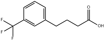 4-[3-(三氟甲基)苯基]丁酸 结构式