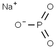 metaphosphoric acid, sodium salt  Structure