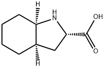1H-Indole-2-carboxylicacid,octahydro-,(2S,3aR,7aR)-(9CI) Structure