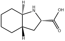 1H-Indole-2-carboxylicacid,octahydro-,(2S,3aS,7aR)-(9CI) Struktur