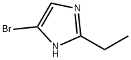 2-ETHYL-4-BROMOIMIDAZOLE, 145575-91-3, 结构式