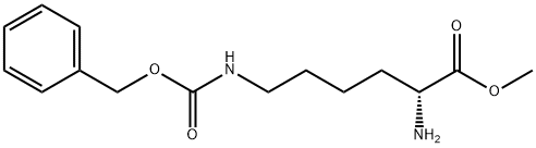 METHYL N〜6〜-[(BENZYLOXY)CARBONYL]LYSINATE HYDROCHLORIDE 化学構造式