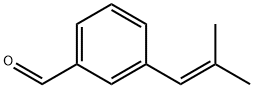 Benzaldehyde, 3-(2-methyl-1-propenyl)- (9CI) Structure