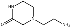 4-(2-氨基乙基)-哌嗪-2-酮, 145625-71-4, 结构式