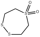 BIS(2-MERCAPTOETHYL) SULFONE DISULFIDE 化学構造式